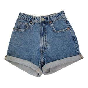 Zara mom shorts
